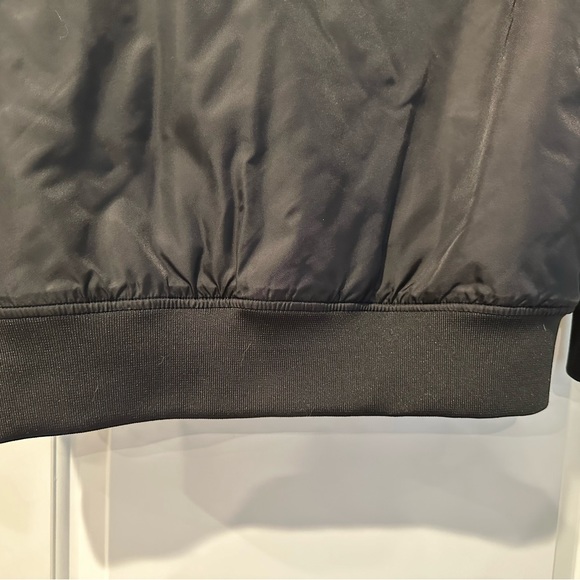Joes Jeans heavy black bomber jacket with army detail lining. - Picture 7 of 11